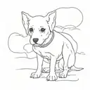 I had a dog Ben who died on Sunday, I was 16 years old. I want to get a little tattoo in his memory. tattoo design idea