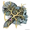 kintsugi tattoo design idea