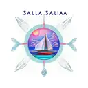 Sailboat name, Salacia, Goddess of Salt Water tattoo design idea