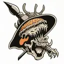 burger and Bubba’s 33 incorporated tattoo design idea