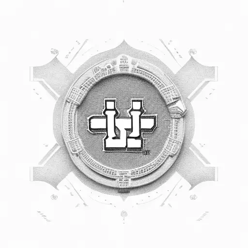 Cincinnati reds, indianapolis colts, notre dame fighting irish, indiana hoosiers tattoo design idea