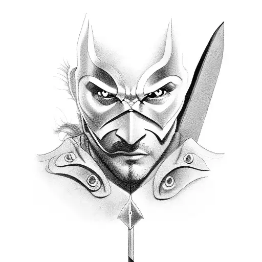 zorro tattoo design idea