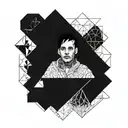 lil peep tattoo design idea