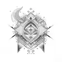 God is greater than the highs and lows tattoo design idea