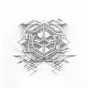 God is greater than the highs and lows tattoo design idea