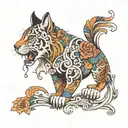 Priyanka tattoo design idea