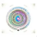 vitruvian and fibonacci and universe tattoo design idea