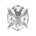 runic symbols  tattoo design idea