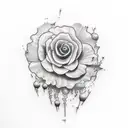 Dealing with depression tattoo design idea