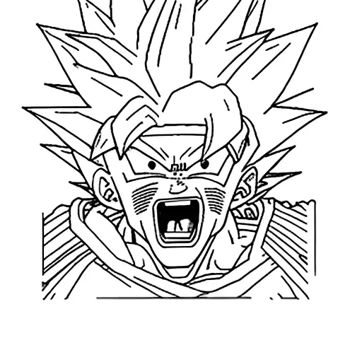 dragon ball  tattoo design idea