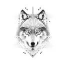 wolf samurai tattoo design idea