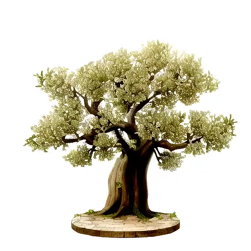 Olive Branch tattoo design idea