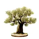 Olive Branch tattoo design idea