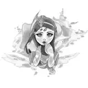 mom tattoo withkids name Sara, Maya, and Aida tattoo design idea