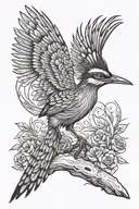 roadrunner tattoo design idea