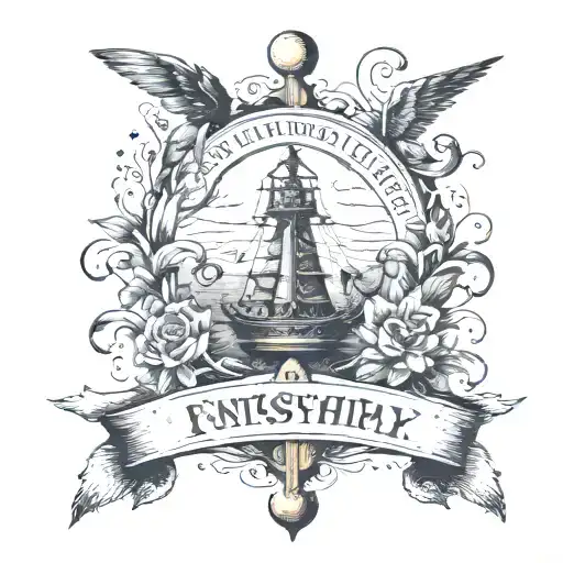 Philosophical sentences with the names of the authors. With slightly common writing, like the old fashioned way. On the coast. tattoo design idea