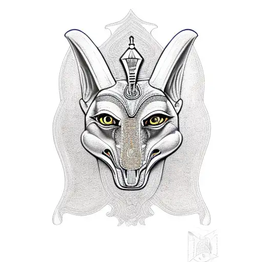 Anubis Horus Ra tattoo design idea