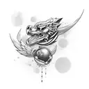 Air Force tattoo design idea