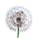 Dandelion tattoo design idea