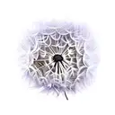 Dandelion tattoo design idea