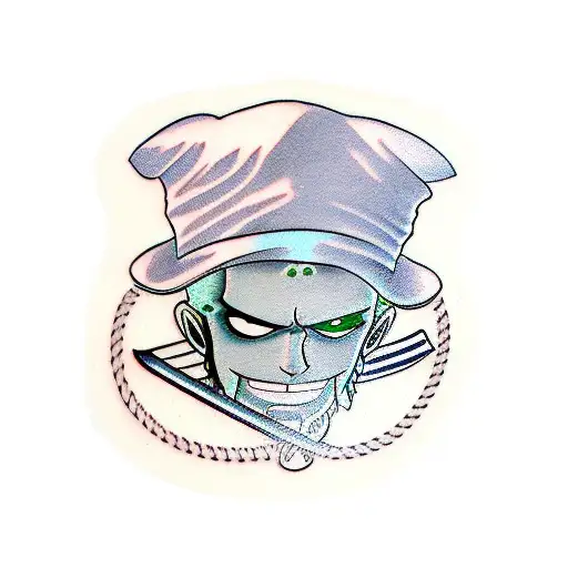 Roronoa Zoro tattoo design idea