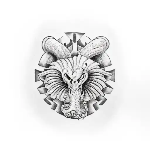 cajun tattoo design idea