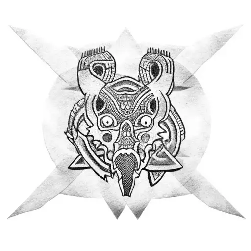 cajun tattoo design idea