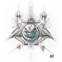 n7 from mass effect tattoo design idea