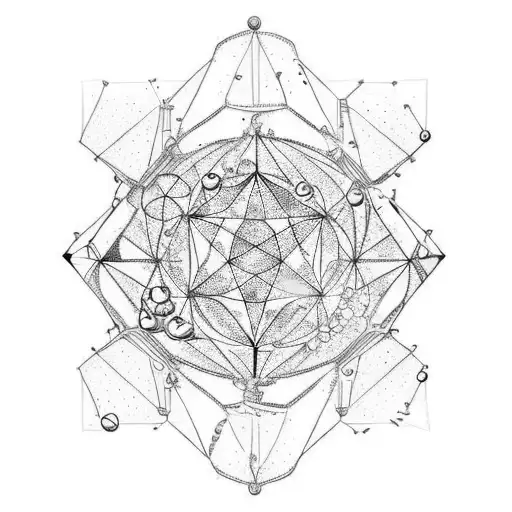 serotonin chemical structure galaxy space  tattoo design idea
