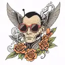 mr robot tattoo design idea