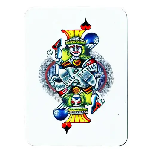 jack playing card with themes of woodworking, cooking, and automotive tattoo design idea