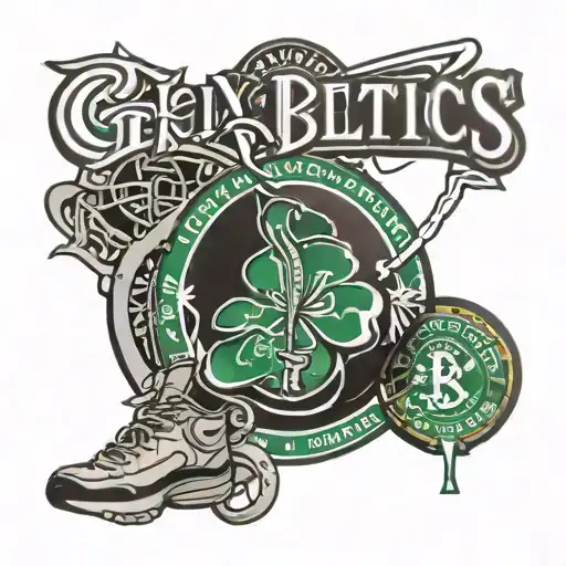 Boston Celtics 2024 championship  tattoo design idea