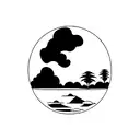 gorillaz floating island tattoo design idea