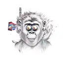 gorillaz  tattoo design idea