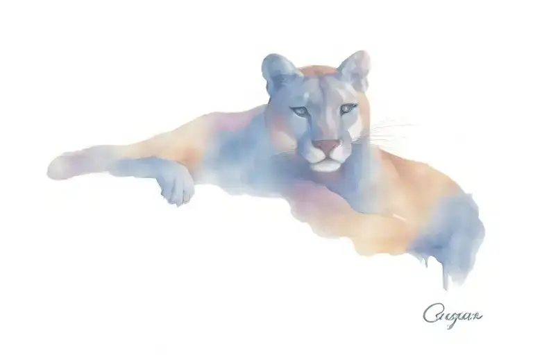 cougar oil houston construction   tattoo design idea