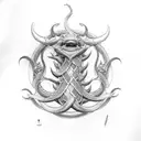 jörmungandr tattoo design idea