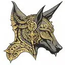 Anubis tattoo design idea