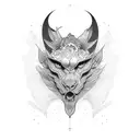 numbers tattoo design idea