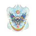 Concert lights technician  tattoo design idea