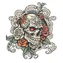 forever 17 tattoo design idea