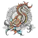 forever 17 tattoo design idea