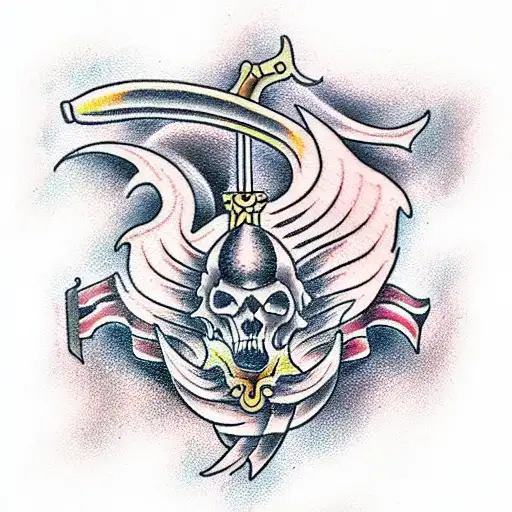 Sword tattoo design idea