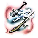 Sword tattoo design idea