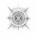 infinity symbol with Virgo Scorpio Aquarius and Cancer signs tattoo design idea