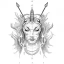 Virgo Scorpio Aquarius Cancer tattoo design idea