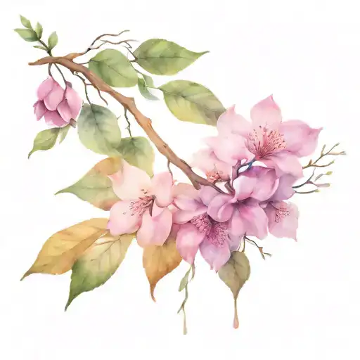 roots and wings tattoo design idea