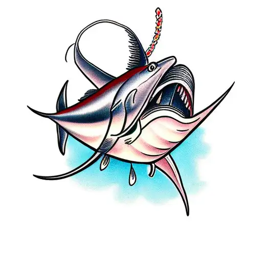 Premium Vector | Shark tribal tattoo design for the fearless predator of  the sea