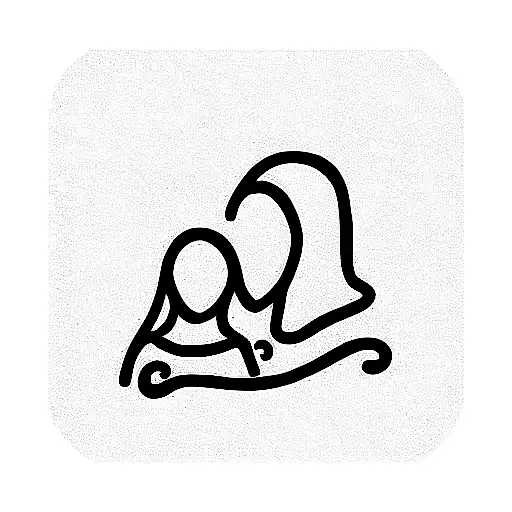 brother and sister tattoo design idea