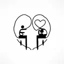 brother and sister tattoo design idea