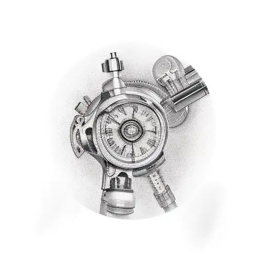 Type 1 diabetic medical tattoo design idea